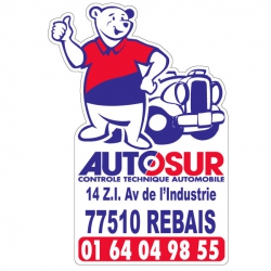 AUTOSUR - Autocollant -...