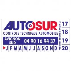 AUTOSUR - Autocollant -...