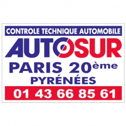 AUTOSUR - Autocollant -...