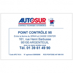 AUTOSUR - Carte de...