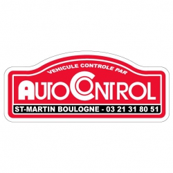 AUTOCONTROL - Autocollant -...