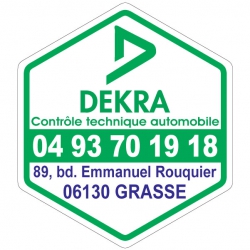 DEKRA - Autocollant - Modèle D