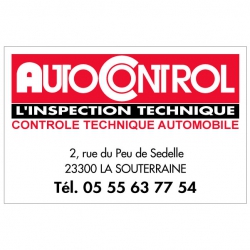 AUTOCONTROL - Carte de...